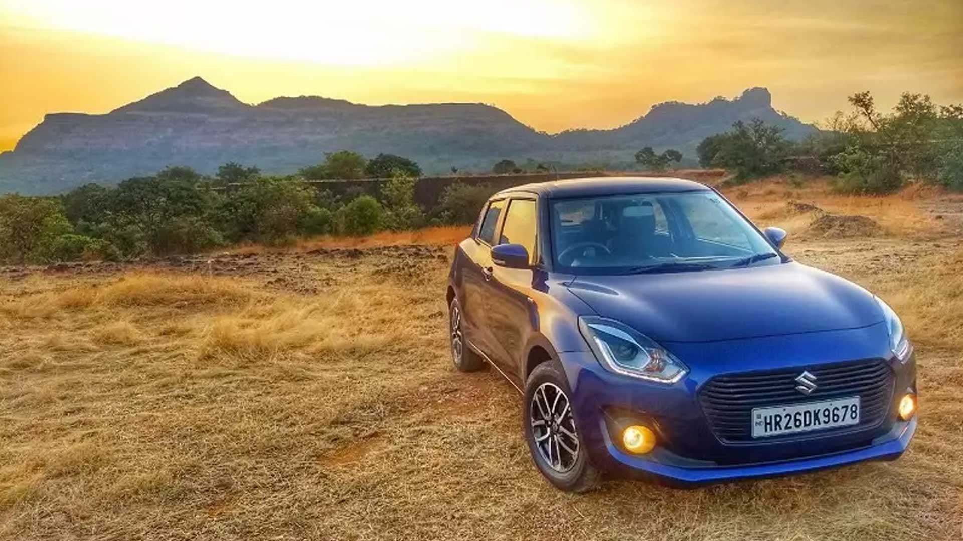 Maruti Swift on Road